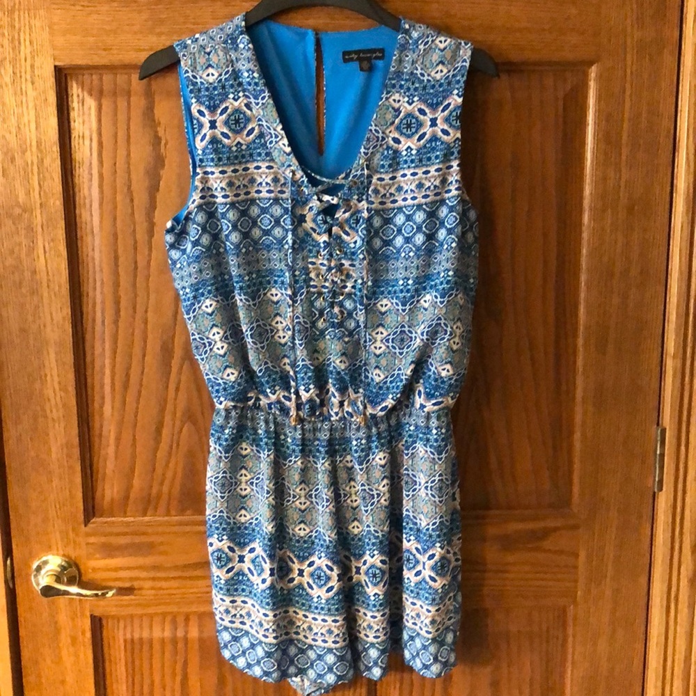 Ladies sleeveless jumpsuit